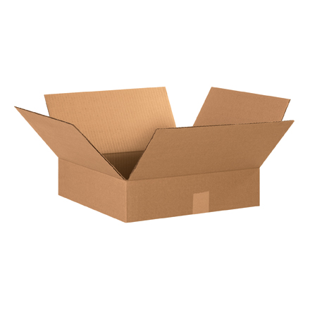 15 x 15 x 4" Flat Corrugated Boxes