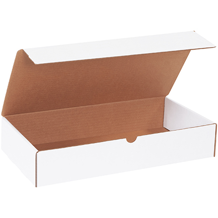 16 x 8 x 3" White Literature Mailers