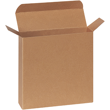 8 x 3 x 8" Heavy Duty Kraft Reverse Tuck Folding Cartons