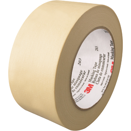 2 <span class='fraction'>4/5</span>'' x 60 yds. 3M<span class='tm'>™</span> General Purpose Masking Tape 203