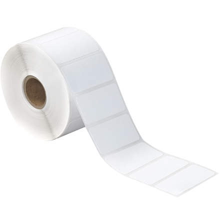 2 <span class='fraction'>1/4</span> x 1"  White Desktop Direct Thermal Labels